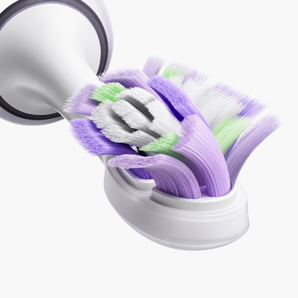 Электрическая зубная щётка Xiaomi Mijia Sonic Electric Toothbrush Pro MES610 - подсказки на экране для внимательной ежедневной чистки