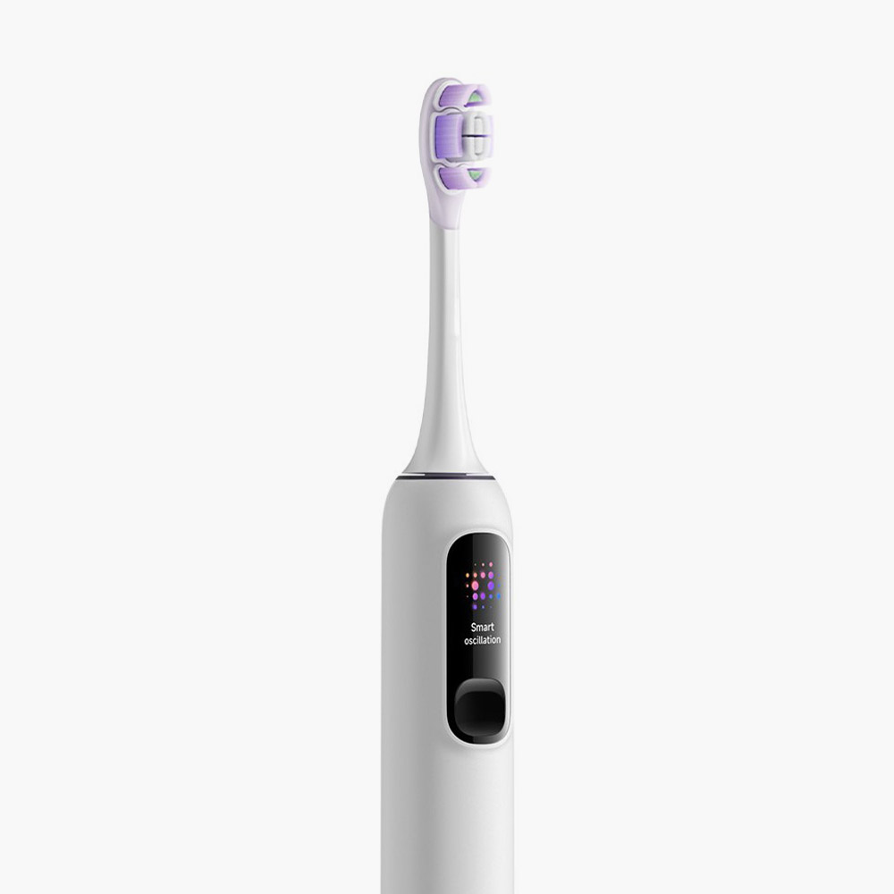 Электрическая зубная щётка Xiaomi Mijia Sonic Electric Toothbrush Pro MES610 - подсказки на экране для внимательной ежедневной чистки