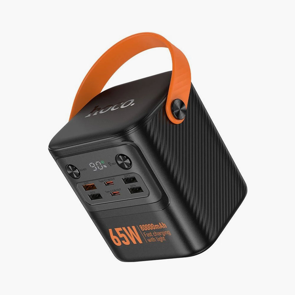 Внешний аккумулятор HOCO J152 Pro 80000 мА·ч - максимальный запас энергии для любых устройств