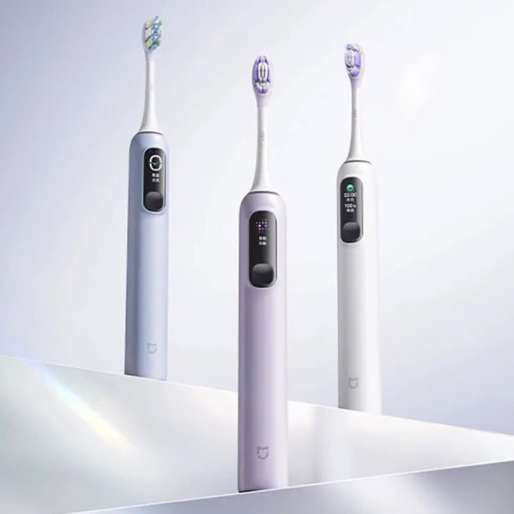 Электрическая зубная щётка Xiaomi Mijia Sonic Electric Toothbrush Pro MES610 - подсказки на экране для внимательной ежедневной чистки