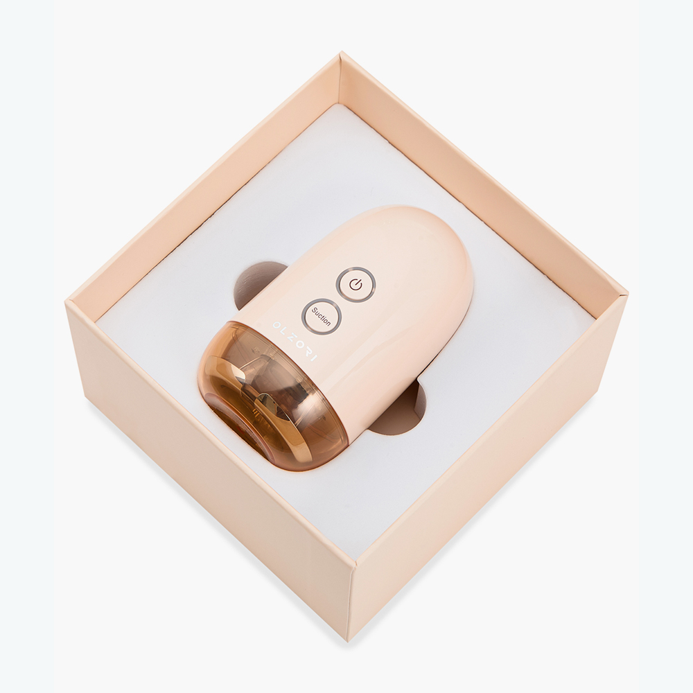 Беспроводной электромассажер для лица Olzori Yuta для EMS-лифтинга, антицеллюлитной вакуумной и хромотерапии