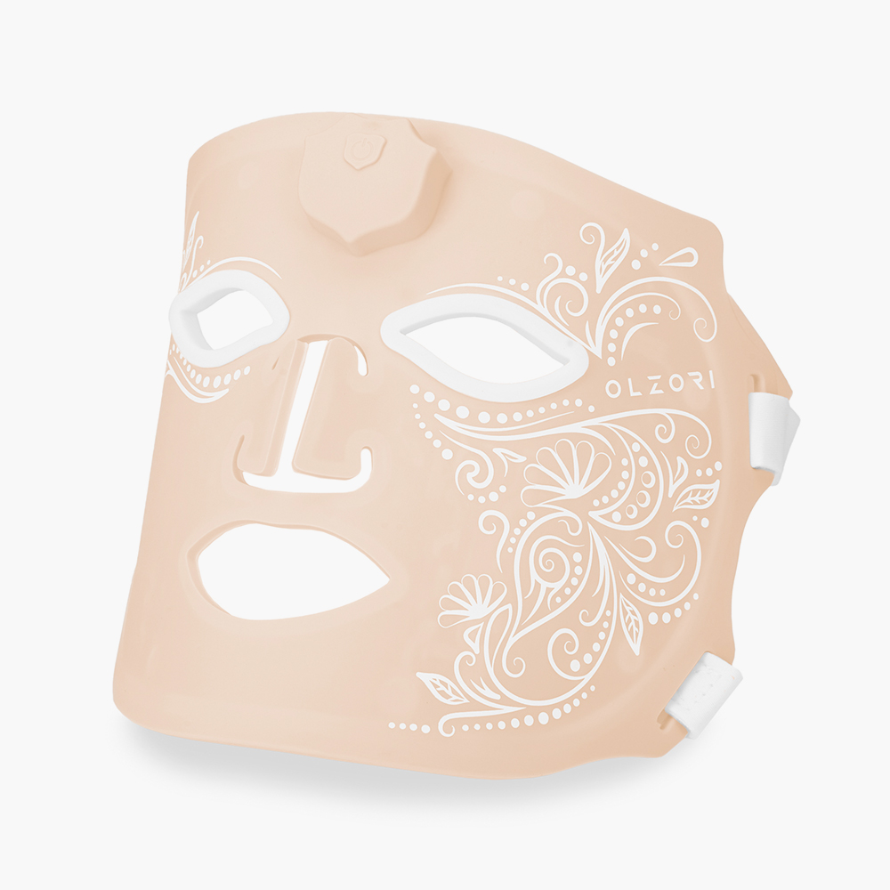 Косметическая LED-маска Lumino из гипоаллергенного силикона для комплексного ухода за кожей лица