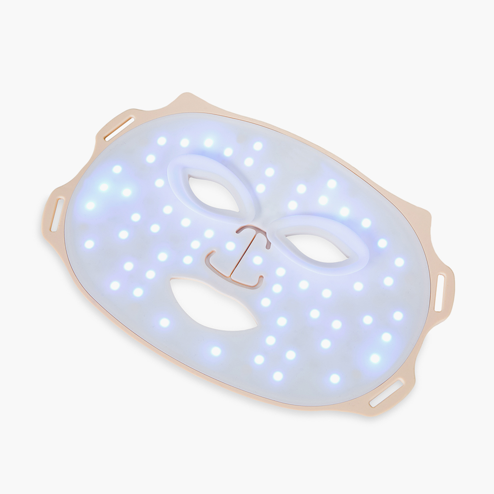 Косметическая LED-маска Lumino из гипоаллергенного силикона для комплексного ухода за кожей лица