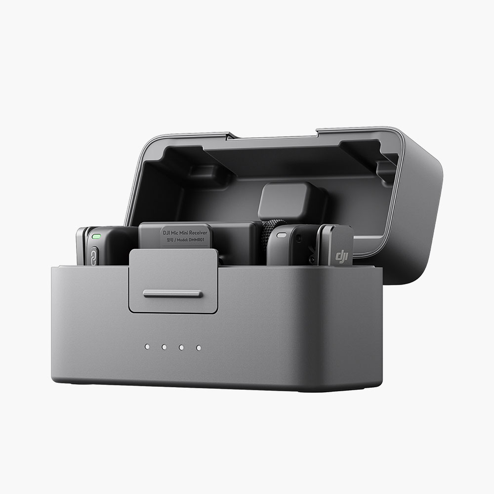 Беспроводные петличные микрофоны DJI Mic Mini с динамическим преобразователем и системой активного шумоподавления, 2 шт.