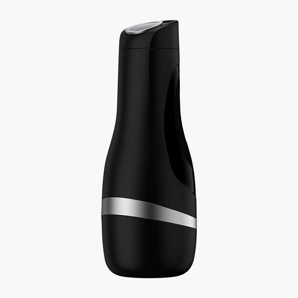 Мужской эротический массажер Satisfyer Men Classic с технологией вакуумной стимуляции и рукавом из рельефной киберкожи