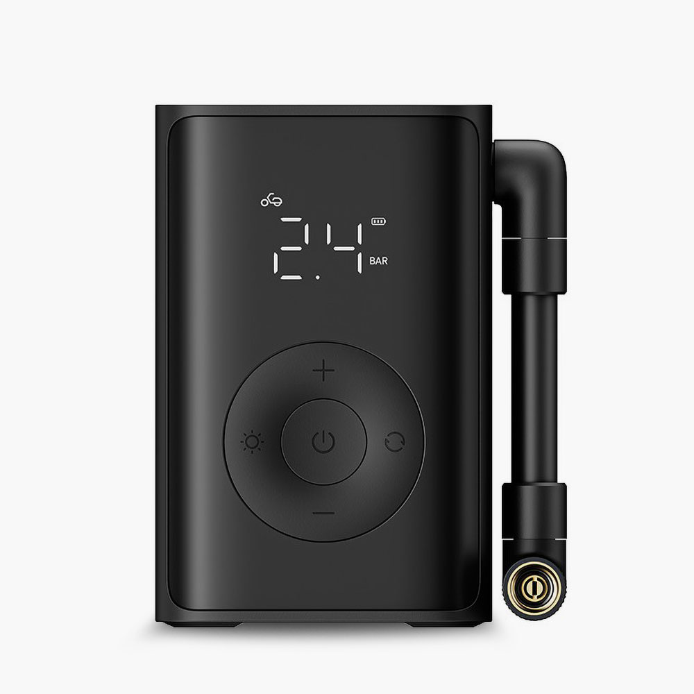 Компактный насос Xiaomi MJB с цифровым манометром, LED-фонарем и бесщеточным двигателем