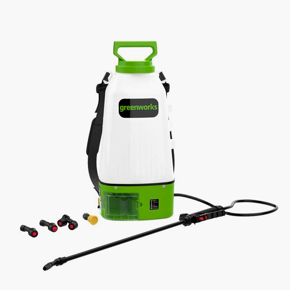 Аккумуляторный опрыскиватель Greenworks BPS2410 24V - эффективный уход за садом без ручной подкачки