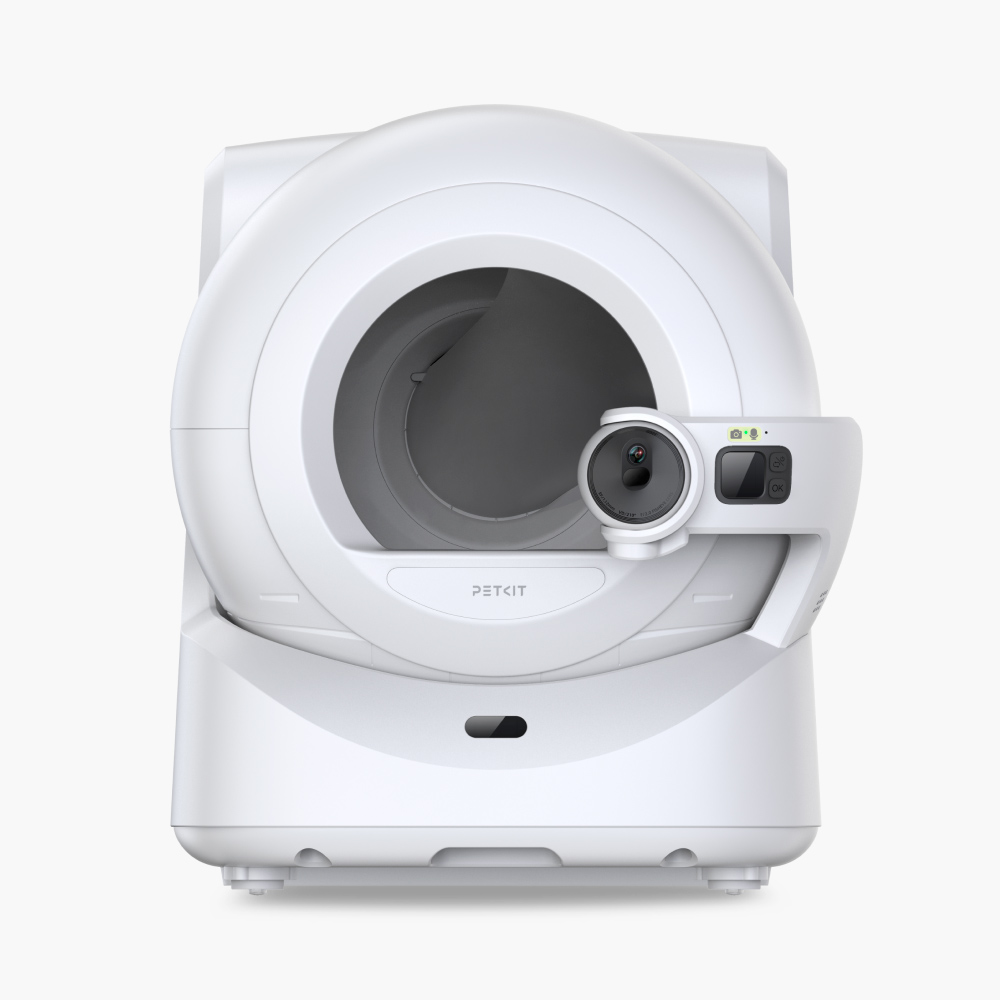 Умный лоток для кошек Petkit Purobot Ultra с автоматической системой очистки, панорамными AI-камерами и дистанционным управлением
