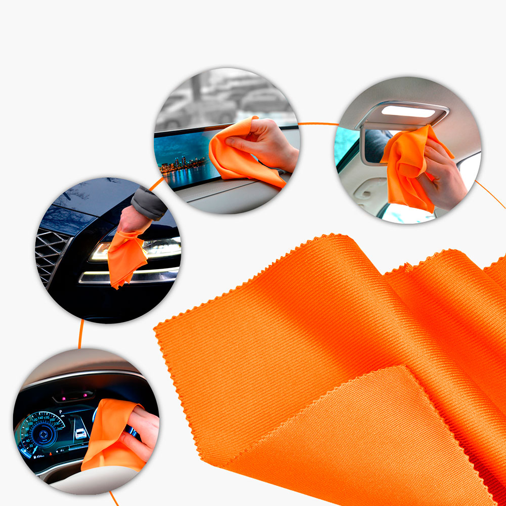 Японская салфетка для авто Novelizer Auto XL из микроволокна для идеальной чистоты кузова и салона автомобиля