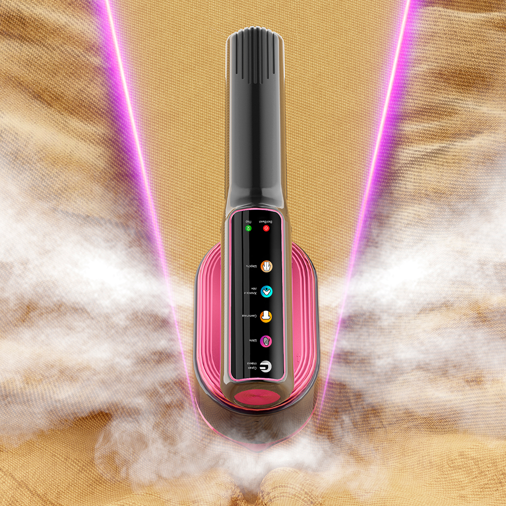 Ручной отпариватель Klikaus KL588A с многоканальной системой распределения пара, сенсорной панелью и LED-дисплеем