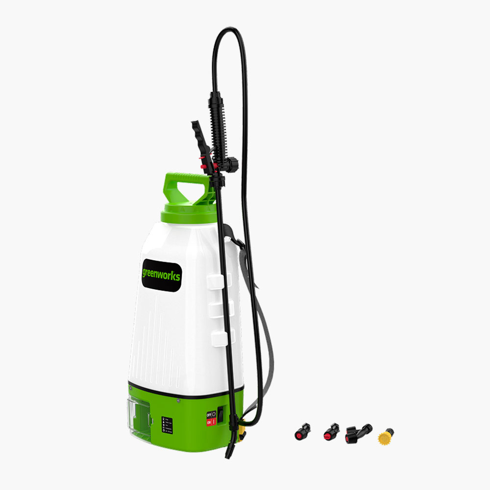 Аккумуляторный опрыскиватель Greenworks BPS2410 24V - эффективный уход за садом без ручной подкачки