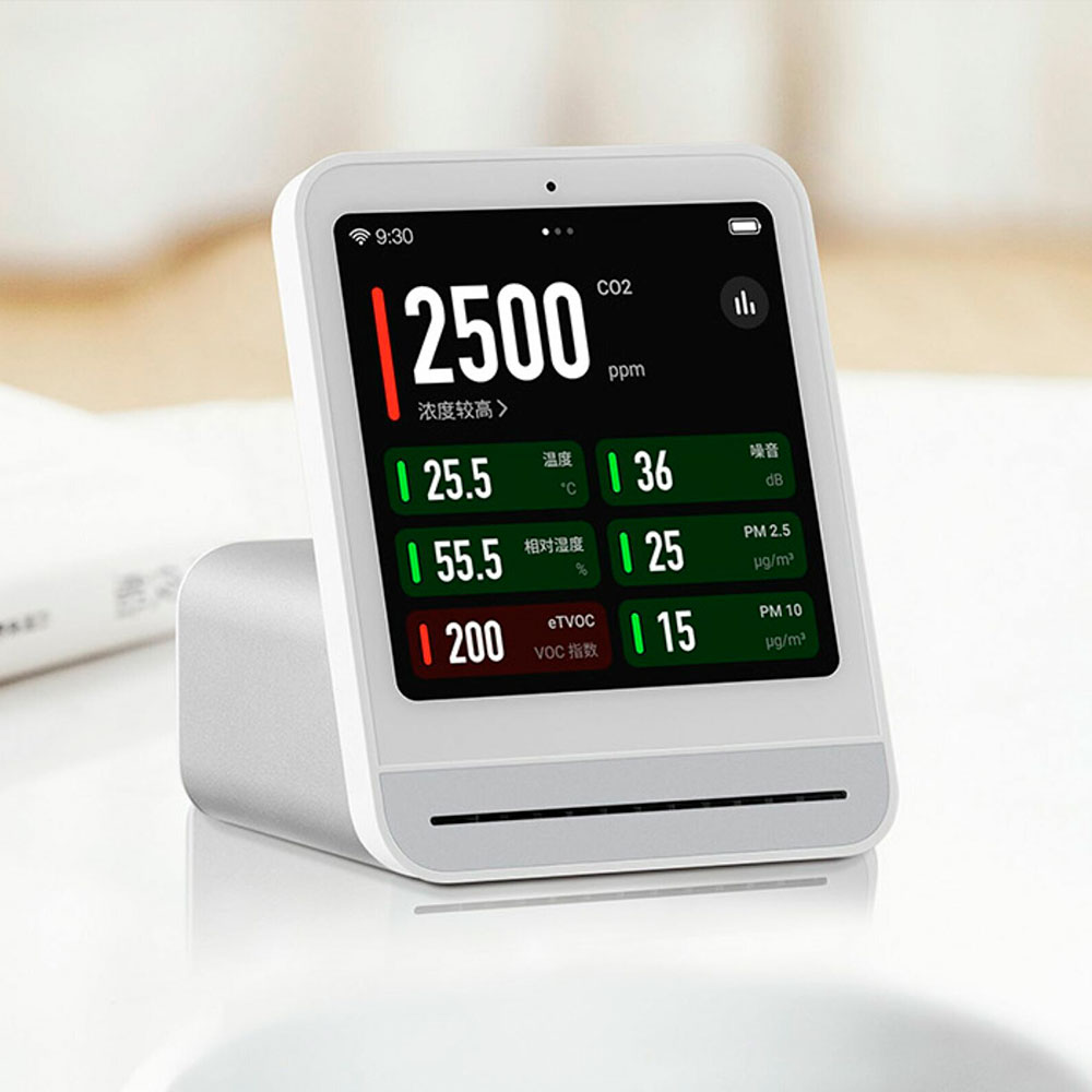 Монитор качества воздуха Xiaomi Qingping Air Monitor 2 CGS2 - всё о воздухе в вашем доме  на одном экране