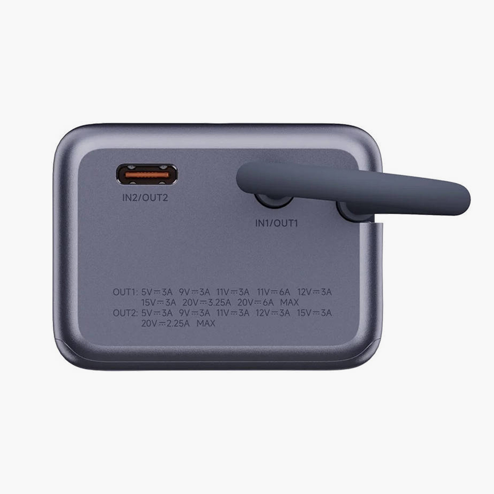 Пауэрбанк Xiaomi PB 165W для ноутбуков и смартфонов с поддержкой быстрой зарядки и цифровой защитой от неполадок