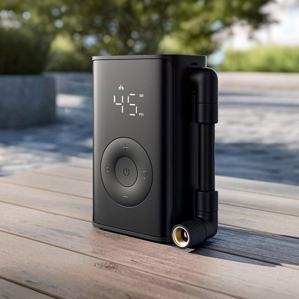 Компактный насос Xiaomi MJB с цифровым манометром, LED-фонарем и бесщеточным двигателем