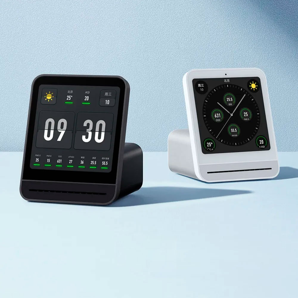 Монитор качества воздуха Xiaomi Qingping Air Monitor 2 CGS2 - всё о воздухе в вашем доме  на одном экране