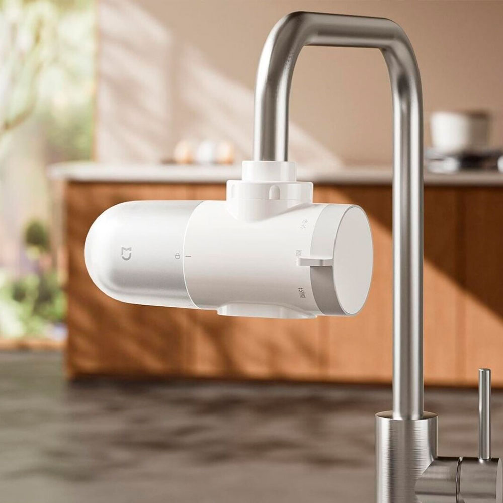 Фильтр-насадка на кран Xiaomi Mijia Faucet Water Purifier 2 MJLTJSQDB01 - фильтрованная вода прямо из кухонного смесителя