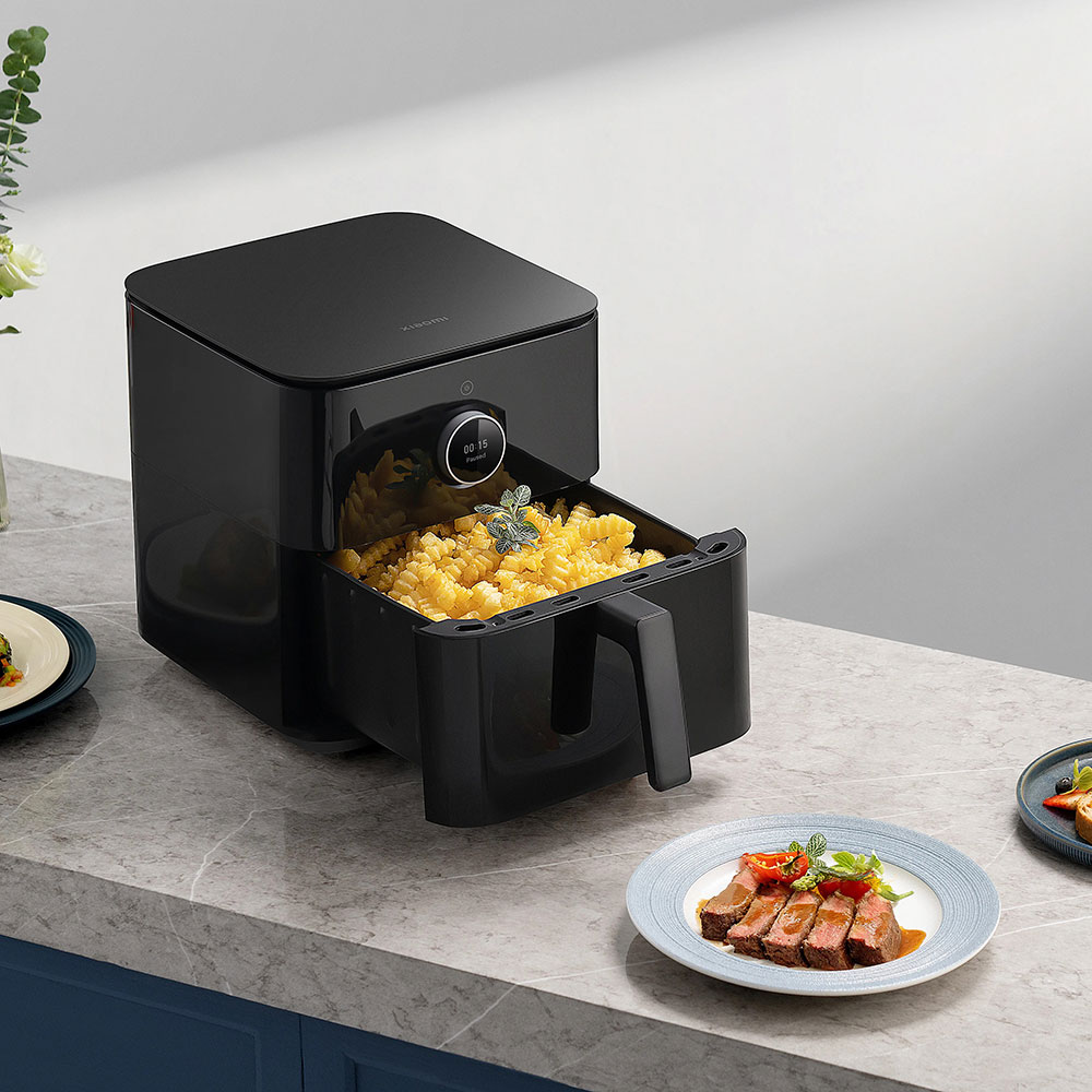 Аэрогриль Xiaomi Smart Air Fryer с технологией 3D-конвекции AirFlow, управлением со смартфона и функцией «Шеф-повар»