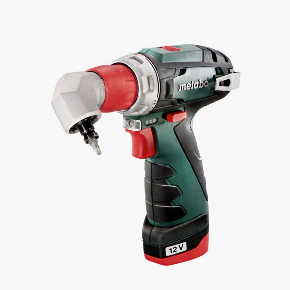 Аккумуляторная дрель-шуруповерт Metabo PowerMaxx BS с двойной аккумуляторной системой и быстросменными насадками