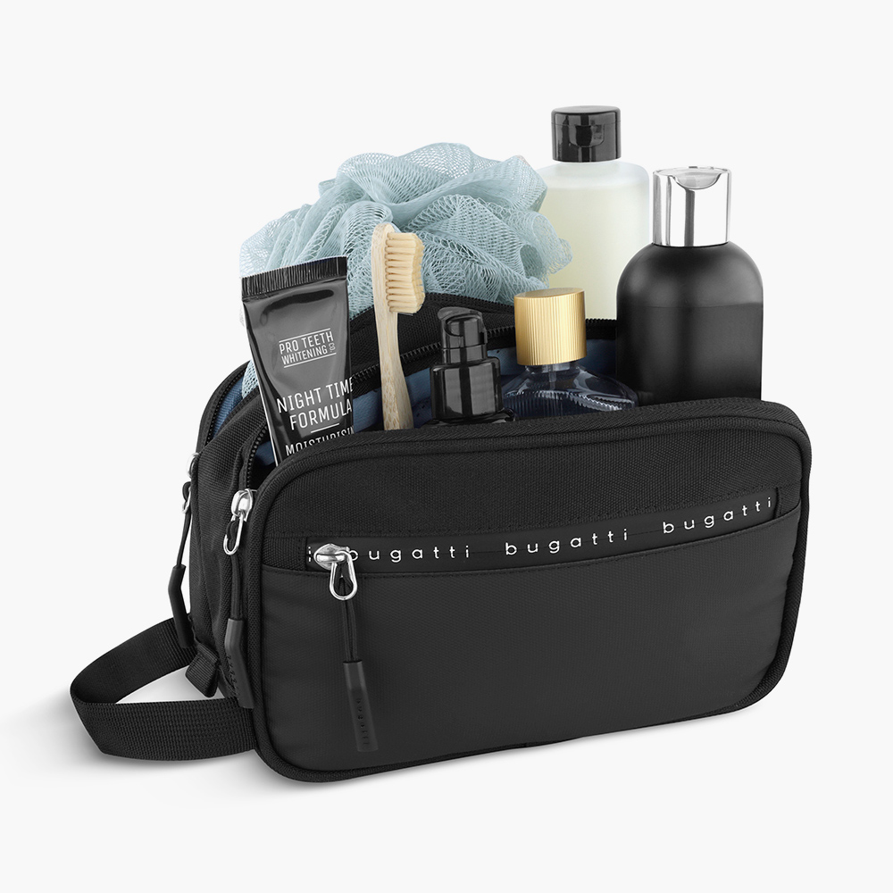 Премиальный органайзер-несессер Bugatti Blanc Delight с водостойкой отделкой Tarpaulin