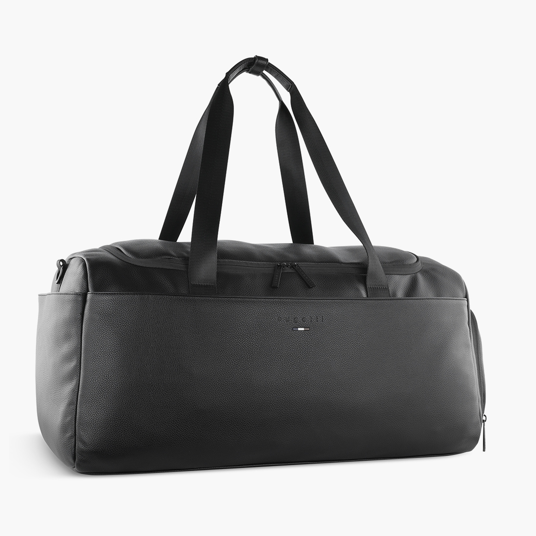 Дорожная сумка Bugatti Rico из долговечной экокожи UniLeather с регулируемым плечевым ремнем и отделением для обуви