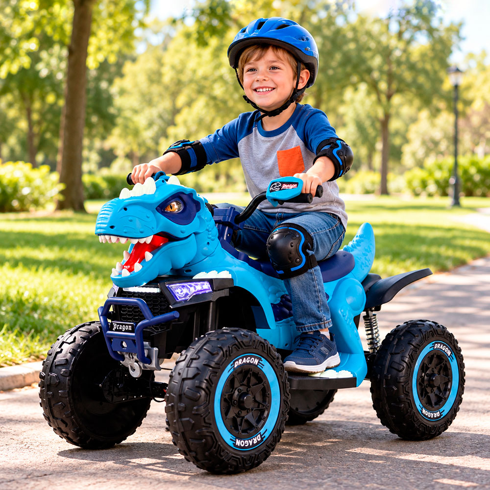 Детский электроквадроцикл RiverToys K707PX-A  - яркие приключения начинаются с первой поездки