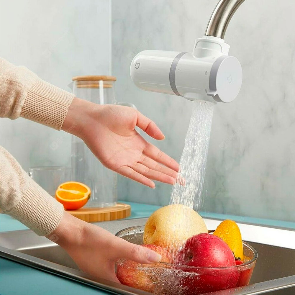 Фильтр-насадка на кран Xiaomi Mijia Faucet Water Purifier 2 MJLTJSQDB01 - фильтрованная вода прямо из кухонного смесителя