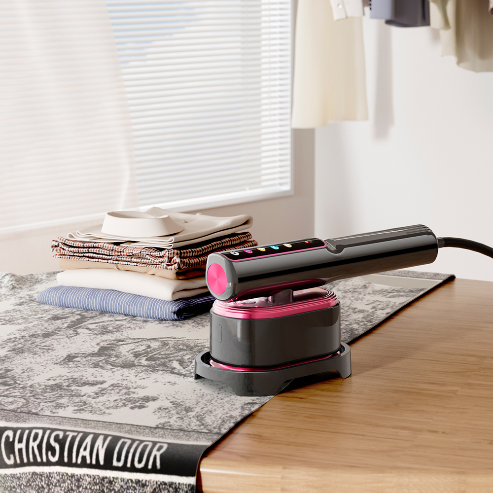 Ручной отпариватель Klikaus KL588A с многоканальной системой распределения пара, сенсорной панелью и LED-дисплеем