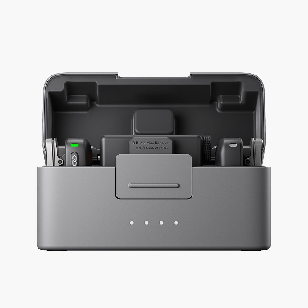 Беспроводные петличные микрофоны DJI Mic Mini с динамическим преобразователем и системой активного шумоподавления, 2 шт.