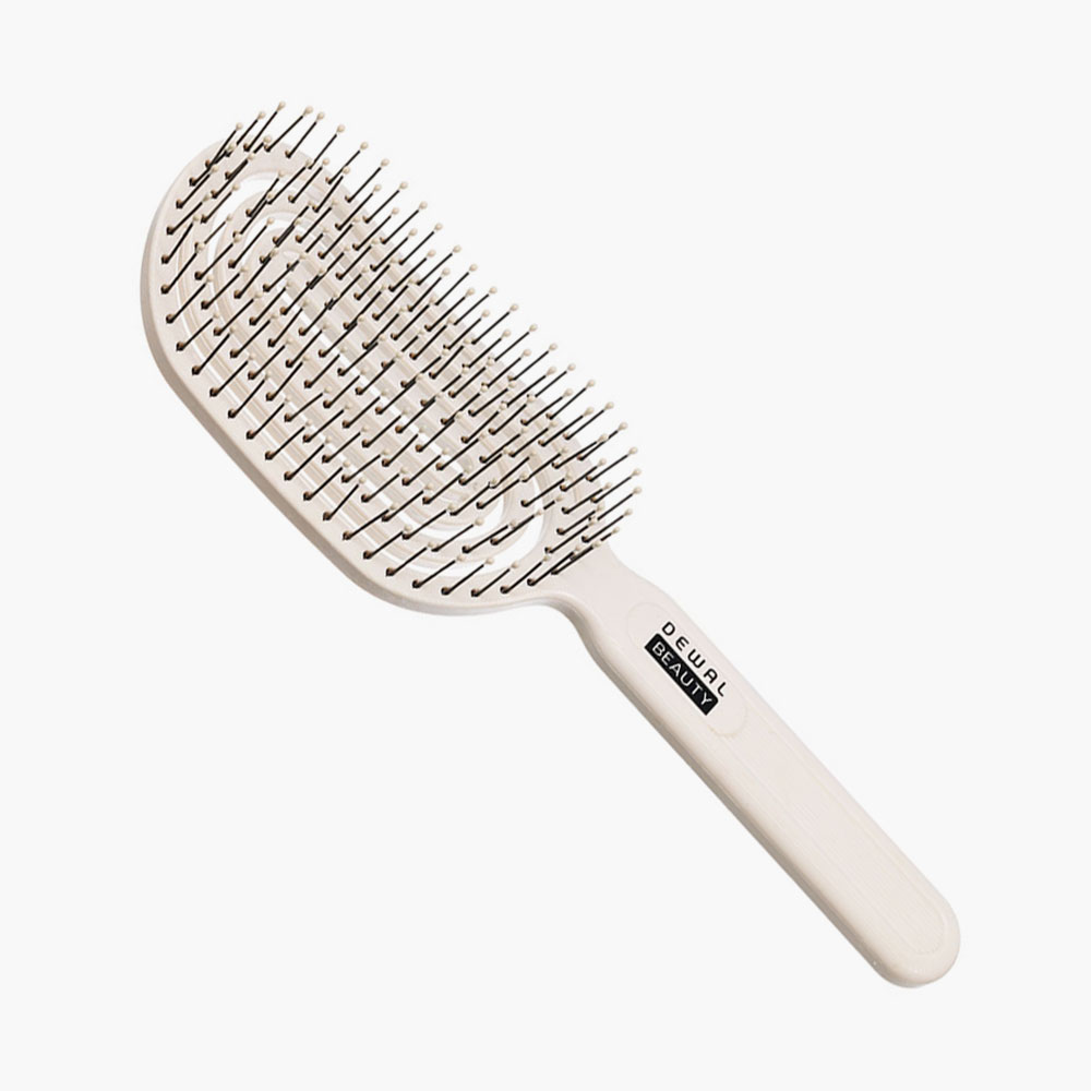 Массажная трихологическая расческа Dewal Beauty Aroma с ароматом кокоса для ухода за волосами и кожей головы