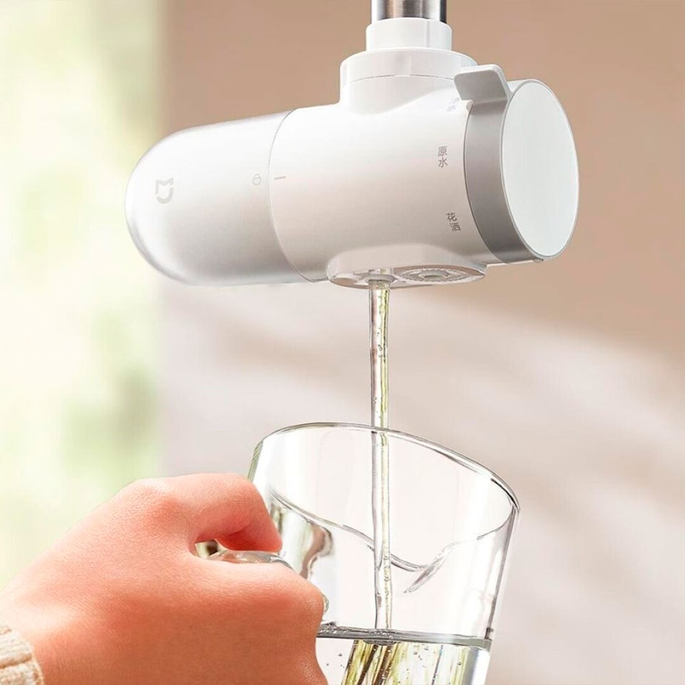 Фильтр-насадка на кран Xiaomi Mijia Faucet Water Purifier 2 MJLTJSQDB01 - фильтрованная вода прямо из кухонного смесителя