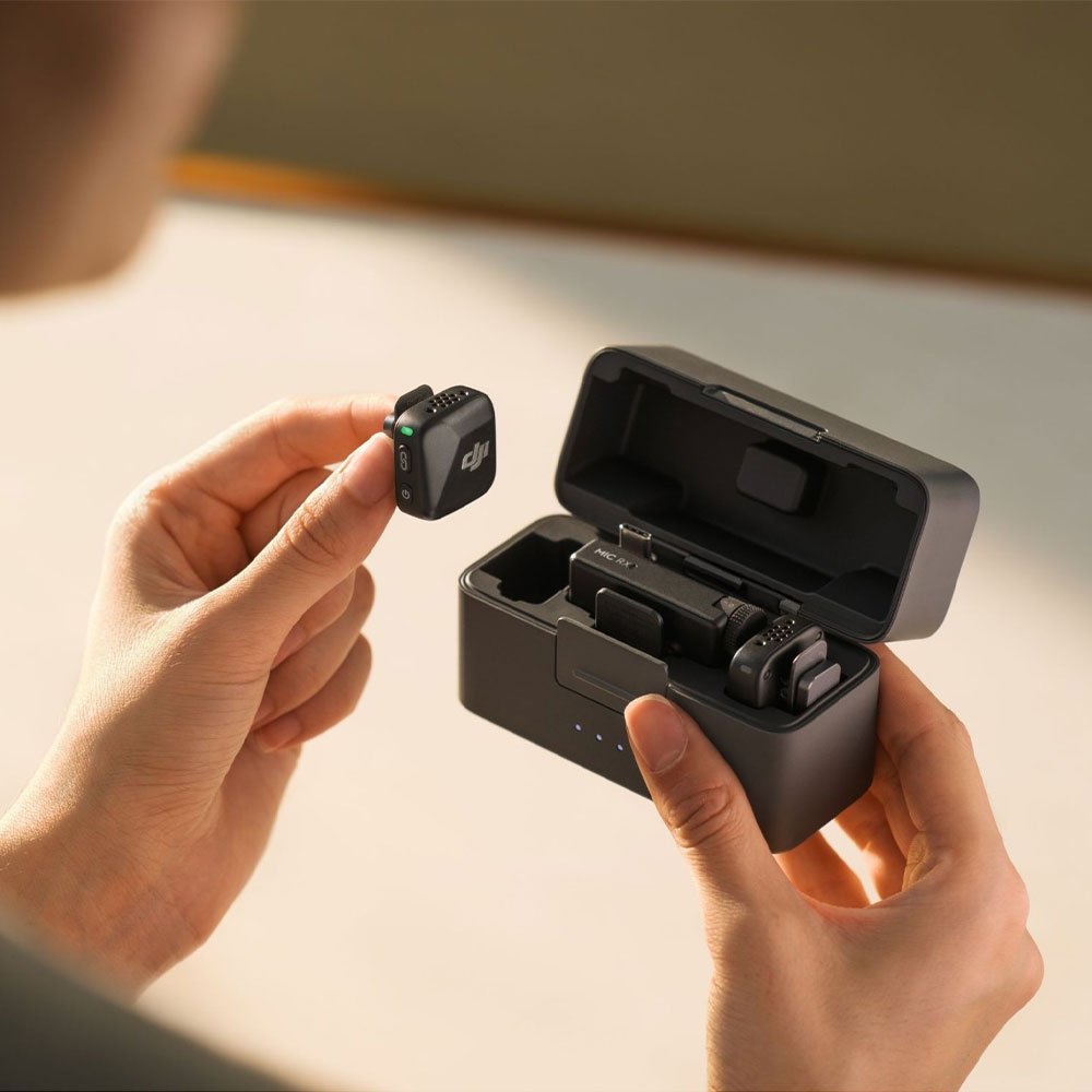 Беспроводные петличные микрофоны DJI Mic Mini с динамическим преобразователем и системой активного шумоподавления, 2 шт.