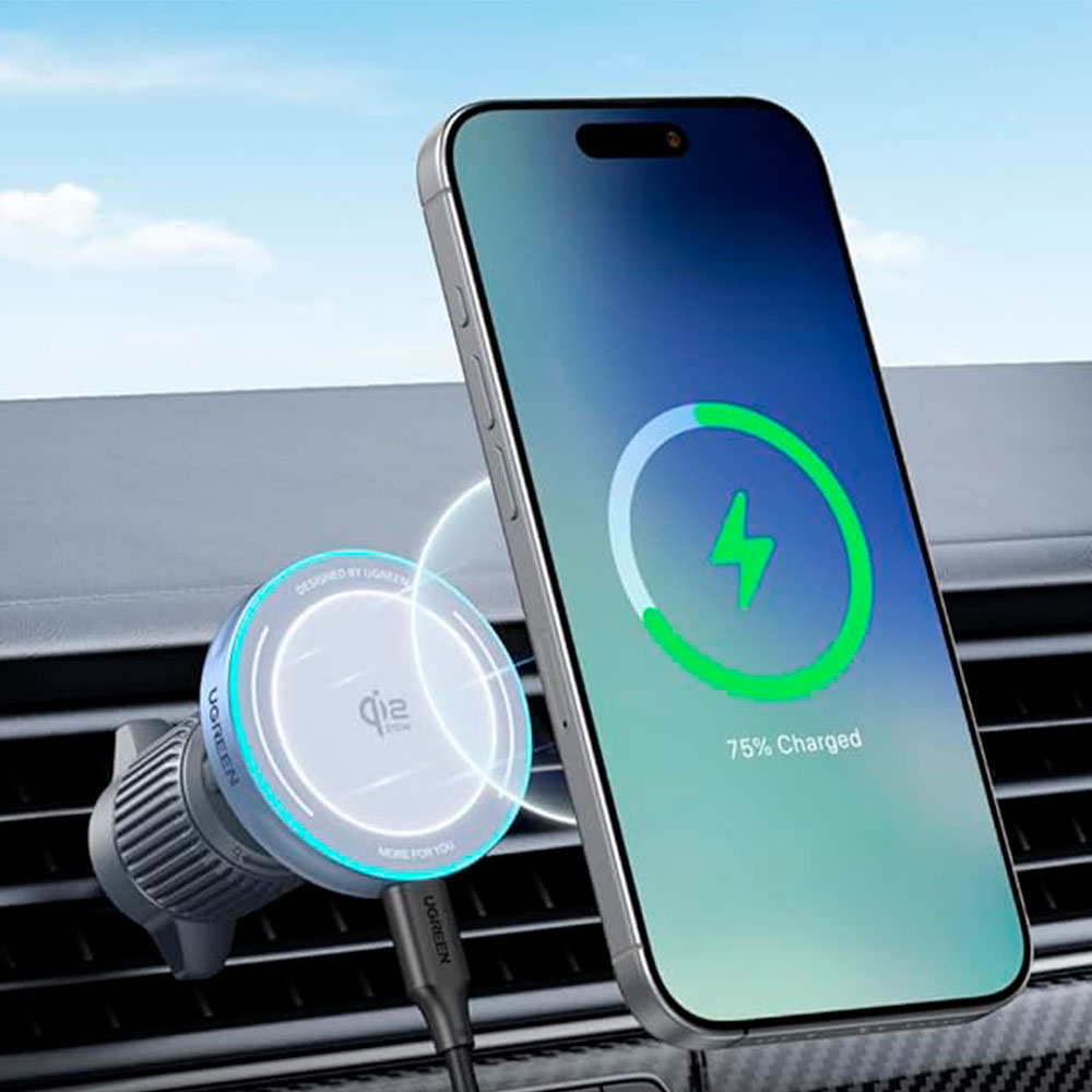 Автомобильный держатель-зарядка UGREEN MagFlow