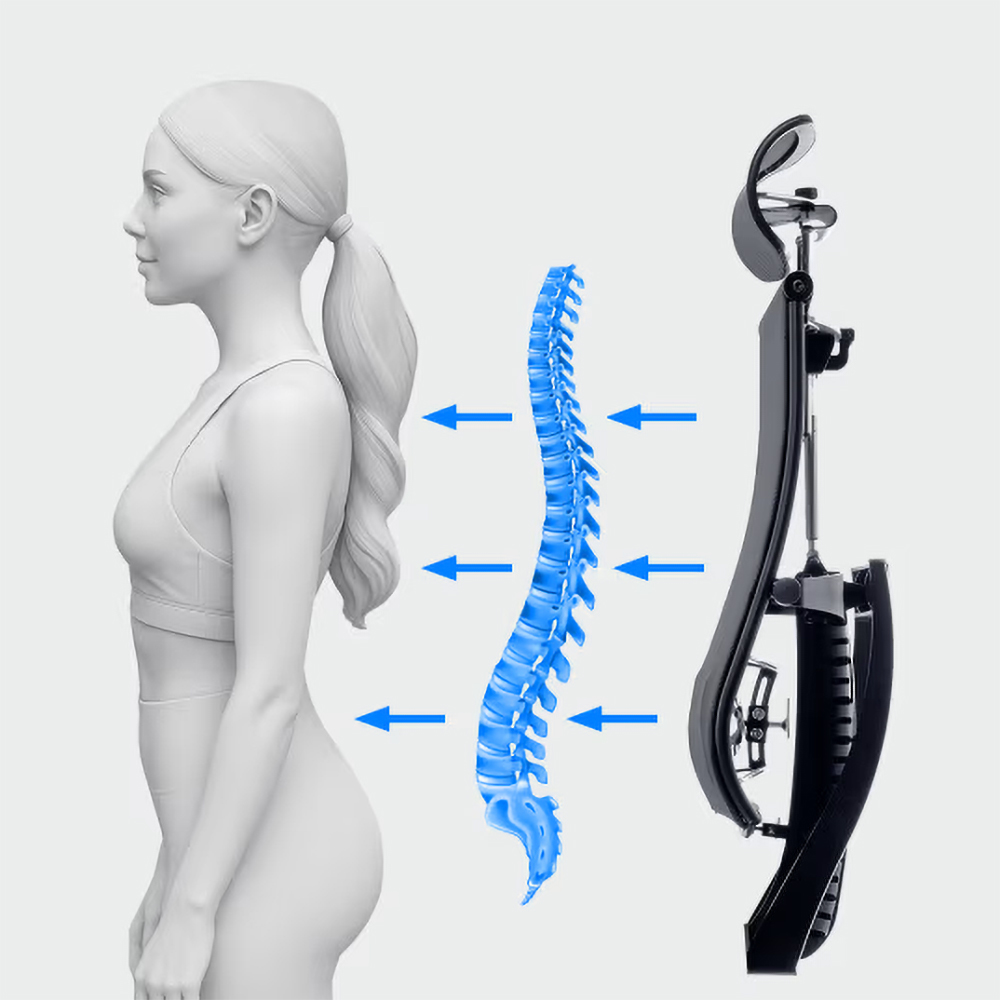 Офисное кресло Metta Yoga Spine Black Edition с конструкцией FlexSpine, 28-точечной системой регулировки и дышащей обивкой