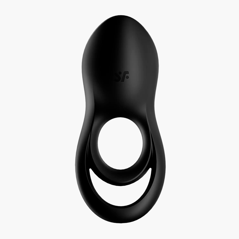 Эротический массажер-кольцо для двоих Satisfyer Legendary Duo из гипоаллергенного силикона с 12 вибрационными программами