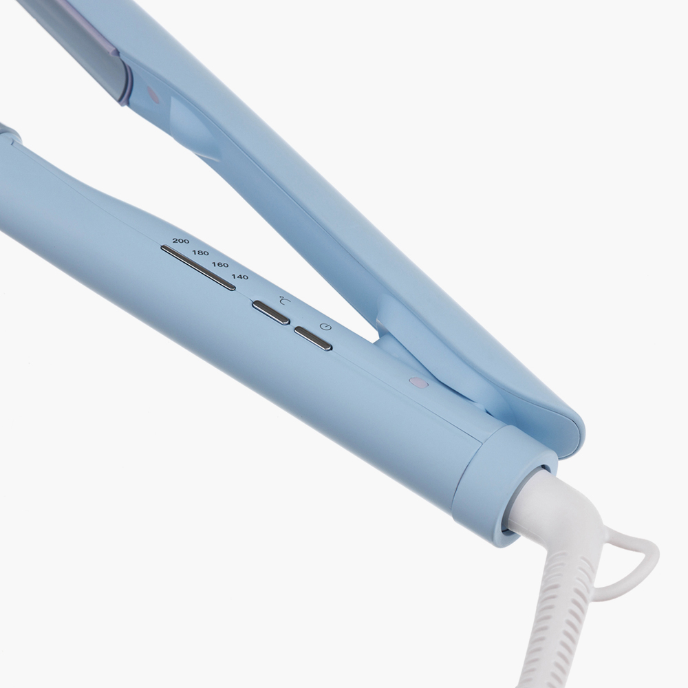 Щипцы для волос Dewal Beauty HI2130 с турмалиновыми пластинами, точной регулировкой температуры и поворотным шнуром Rotocord