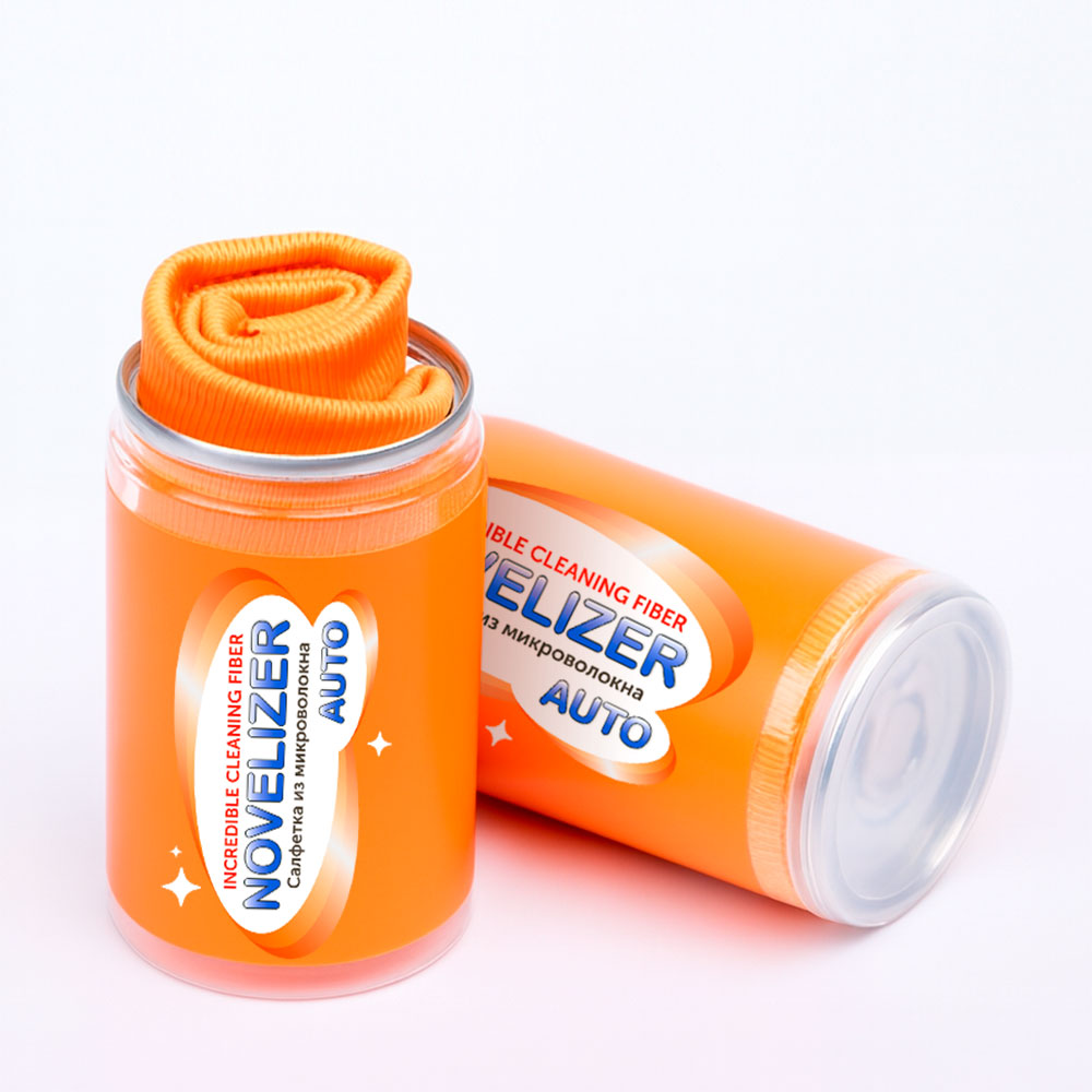 Японская салфетка для авто Novelizer Auto XL из микроволокна для идеальной чистоты кузова и салона автомобиля