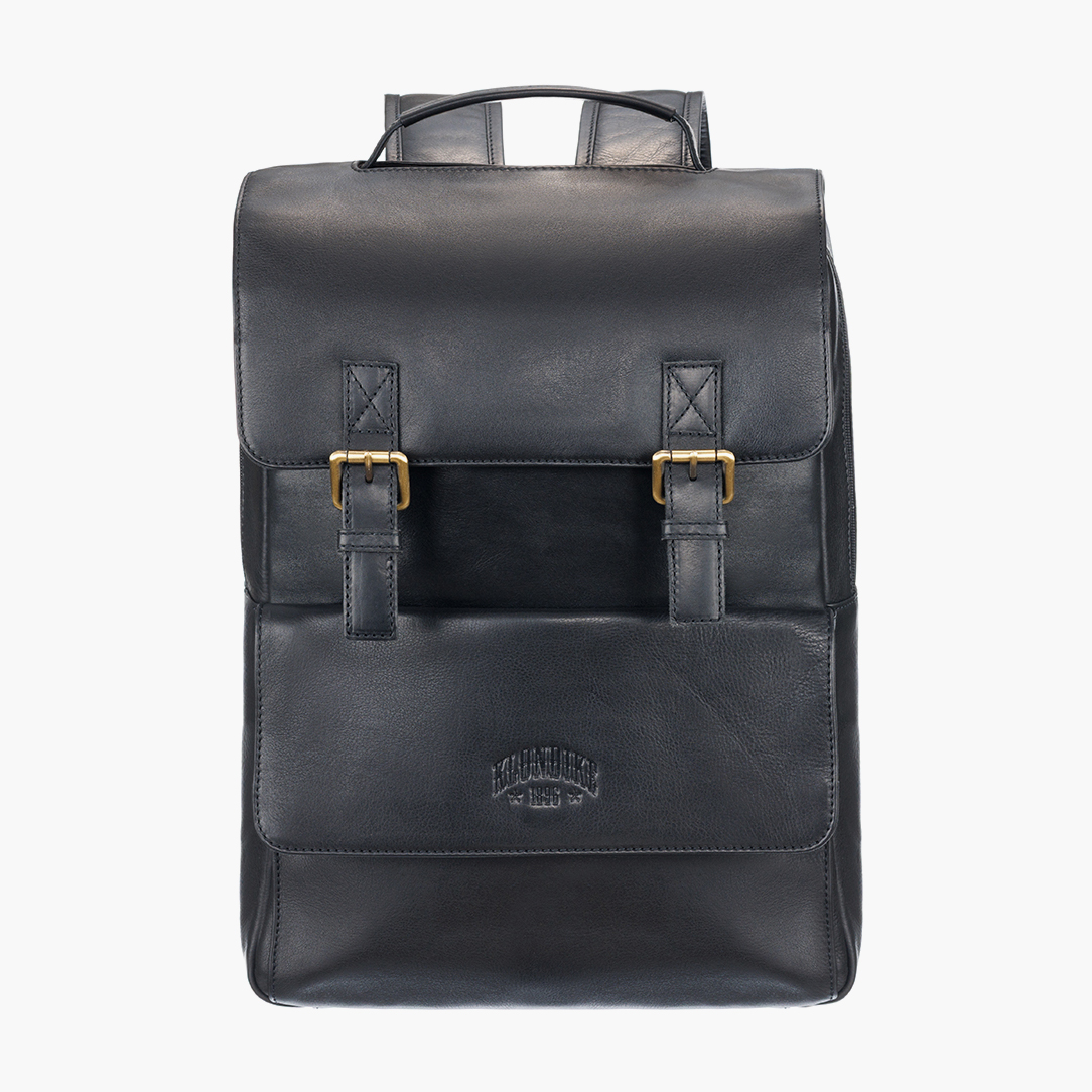 Рюкзак ручной работы Klondike 1896 KD1294-01 из мягкой воловьей кожи с фирменной выделкой Vintage Parchment