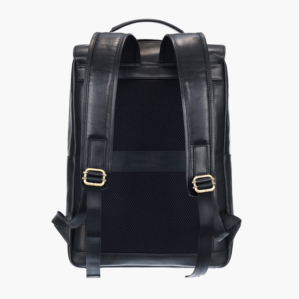 Рюкзак ручной работы Klondike 1896 KD1294-01 из мягкой воловьей кожи с фирменной выделкой Vintage Parchment