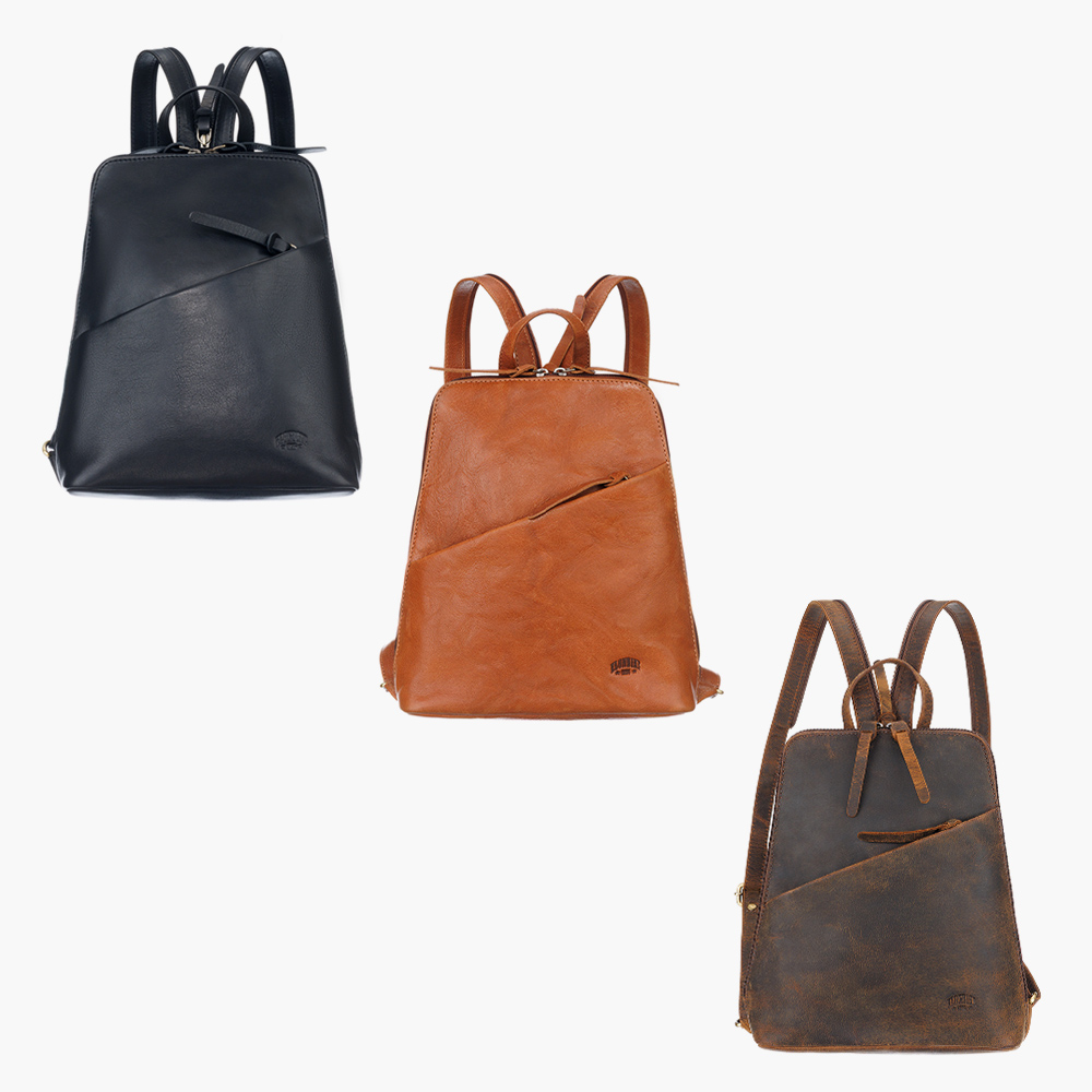 Рюкзак ручной работы Klondike 1896 Urban из натуральной воловьей кожи выделки Horween с винтажным эффектом