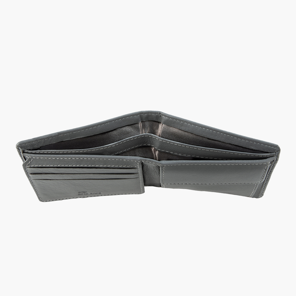 Дизайнерский бумажник из натуральной кожи Mano Don Leonardo 1919 с покрытием AquaShield и RFID-защитой пластиковых карт