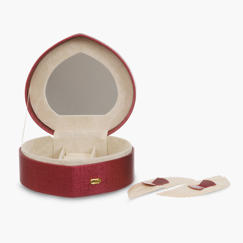 Органайзер для ювелирных украшений Jardin D'ete Elegance с 7 отделениями и дизайнерской отделкой Áltona Bordeaux