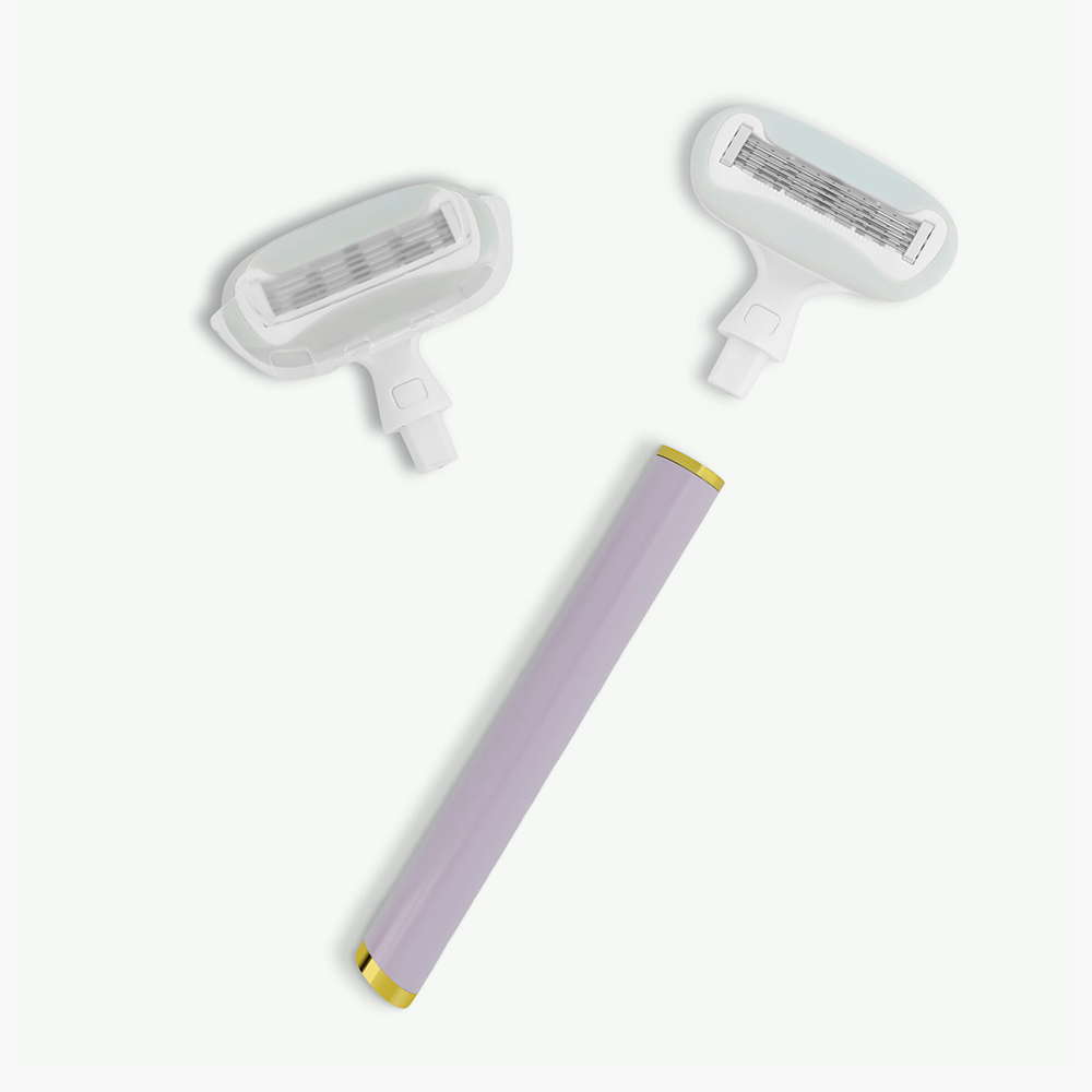 Бритвенный станок Olzori Wellskins с плавающей головкой Leaping Blade, лезвиями с многоэтапной заточкой и системой Catch&Shave