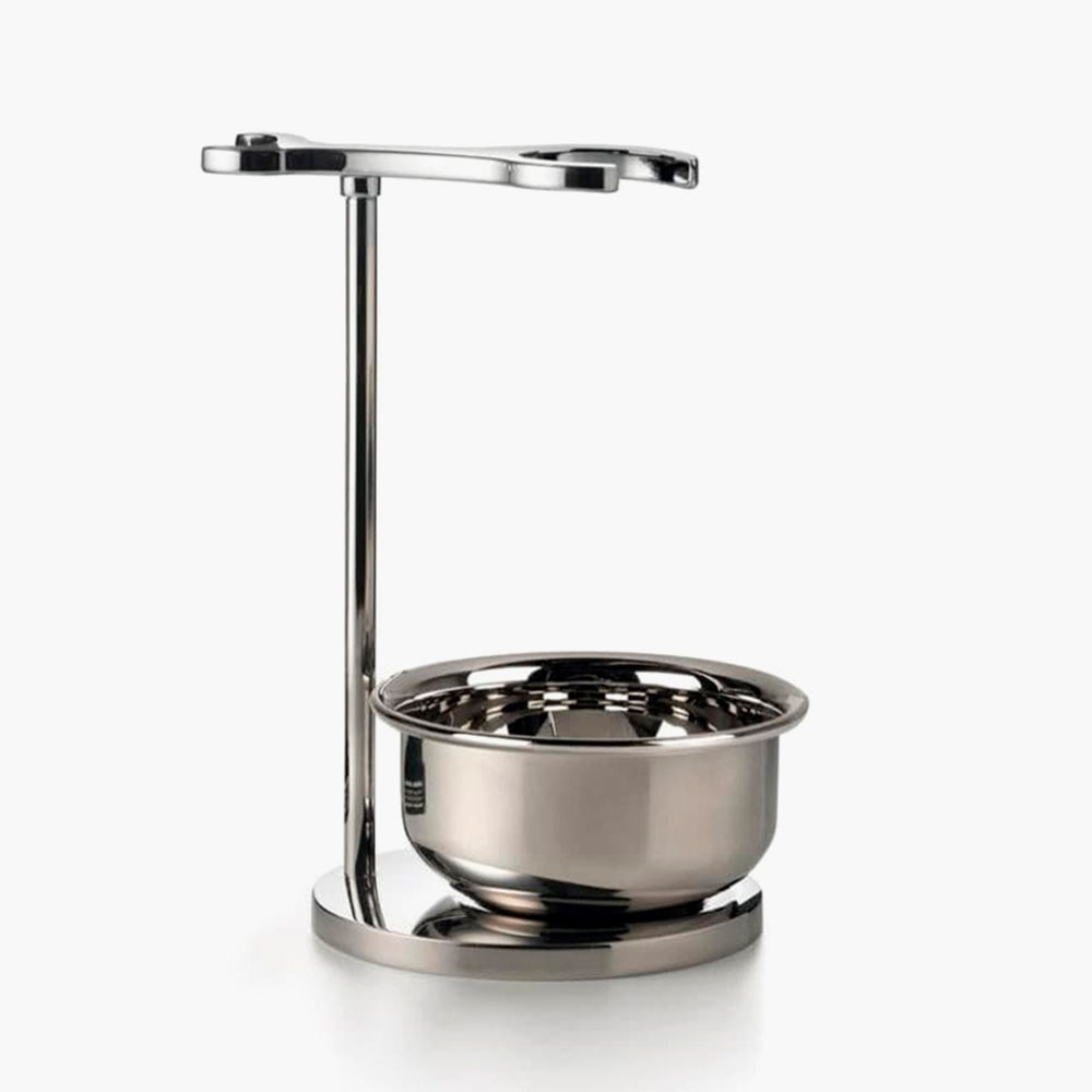 Итальянский бритвенный набор Mondial Axolute Heritage со станком для кассет Gillette и помазком с щетиной Best Badger