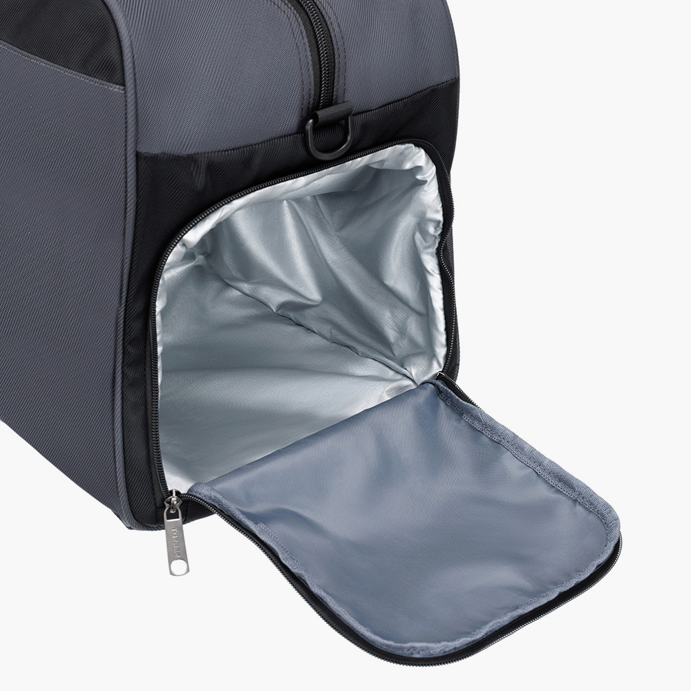 Дорожная сумка Torber TSB1338 из водоотталкивающей ткани 900D с регулируемым плечевым ремнем и карманом для обуви