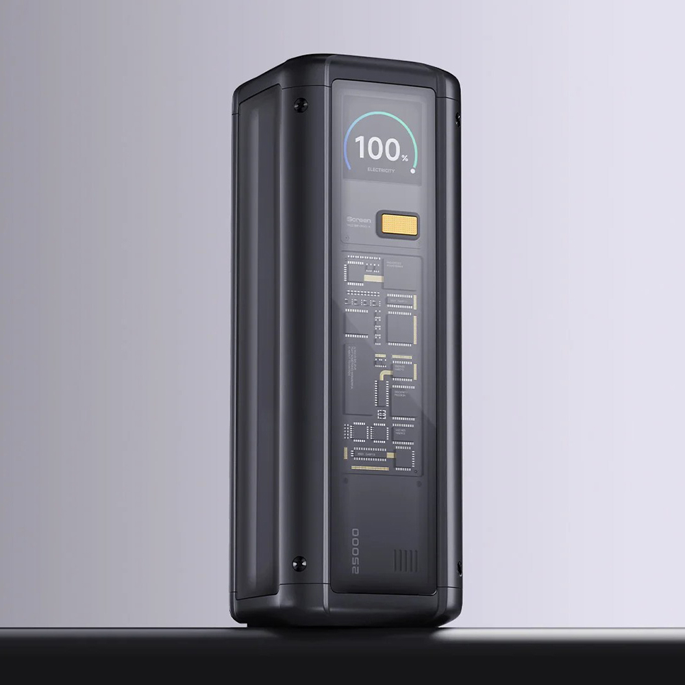 Сверхмощный пауэрбанк Xiaomi 212W HyperCharge для смартфонов и ноутбуков с 3 выходами USB и быстрой зарядкой 120 Вт