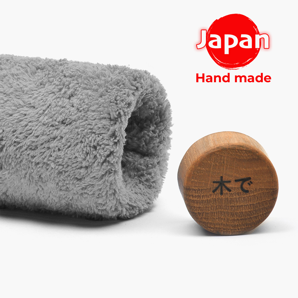 Японский футляр-органайзер для очков Ku-Do из микроволокна Novelizer, в сером цвете