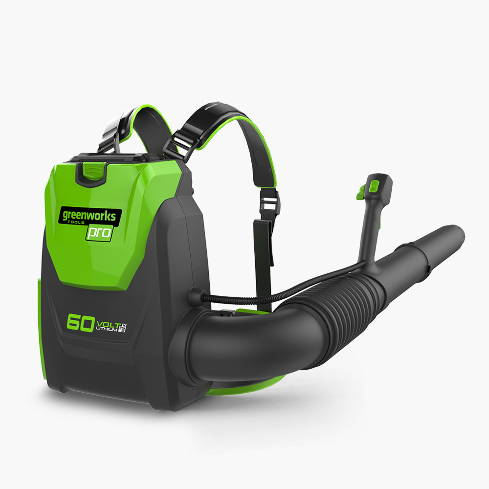 Ранцевая аккумуляторная воздуходувка Greenworks GD60BPB