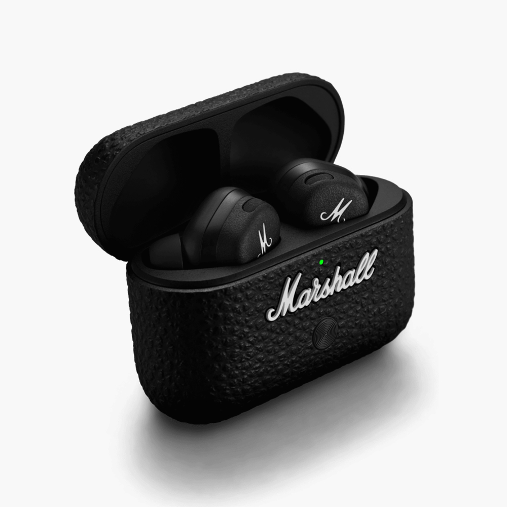 TWS-наушники Marshall Motif II A.N.C. в культовом дизайне с системой активного шумоподавления и беспроводной зарядкой