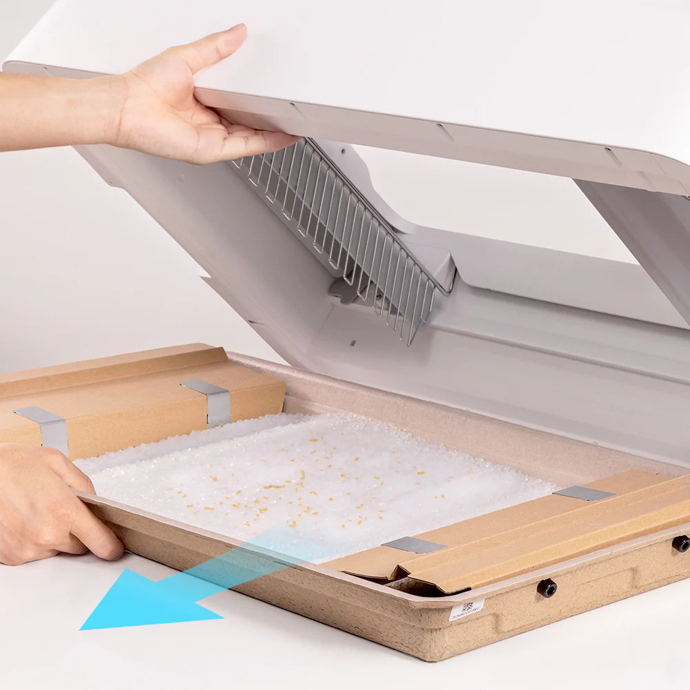 Набор для умного лотка Petkit Purobot Crystal Duo со сменным поддоном и силикагелевым наполнителем