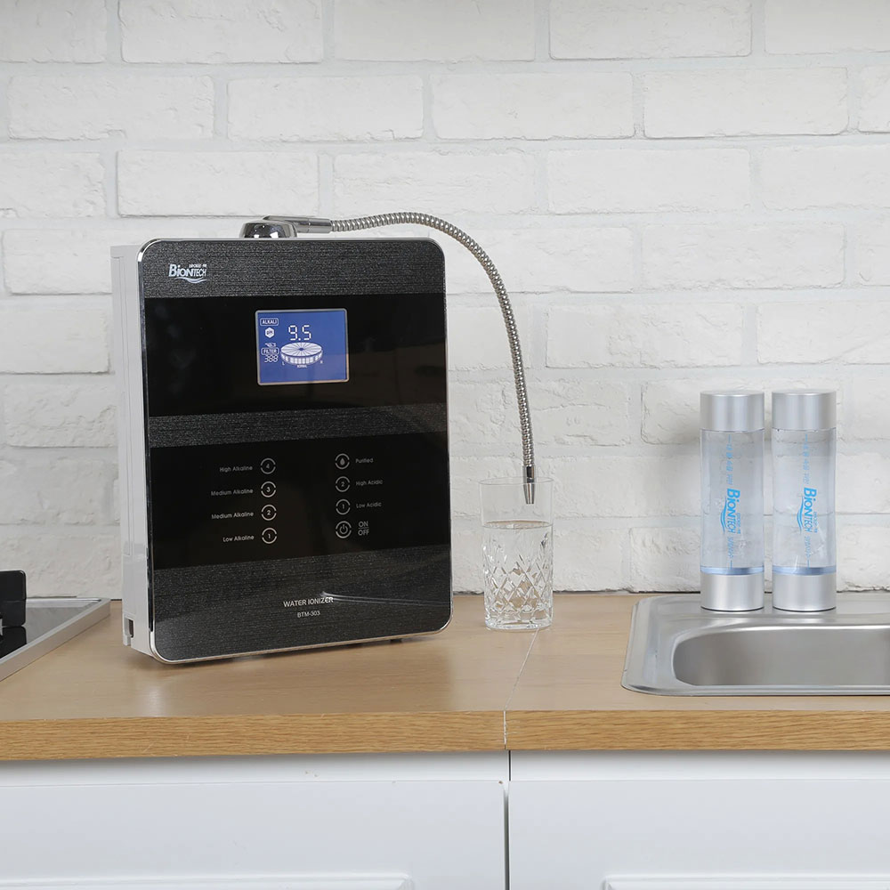 Многофункциональная система подготовки водородной воды BionTech BTM-303 с ионизатором и двухступенчатой системой фильтрации